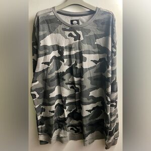Ecko Unltd. Camouflage Long Sleeve Thermal Shirt
